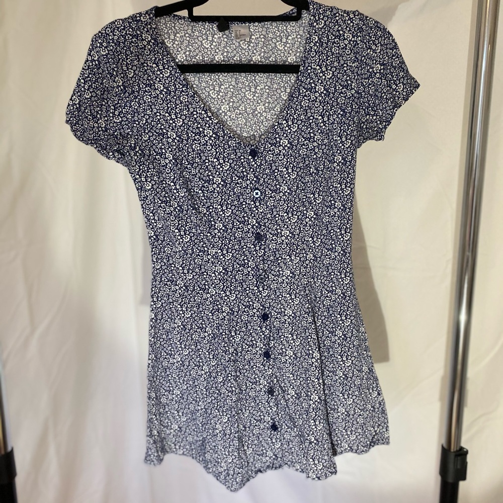 💙Blue Floral Mini Dress💙